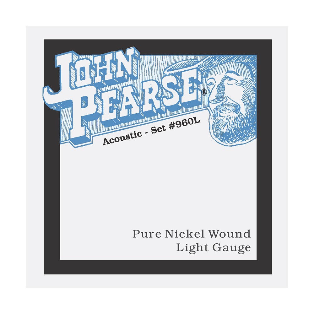 960L 民謠純鎳吉他弦  Pure Nickel Wound- 美國製 John Pearse-細節圖3