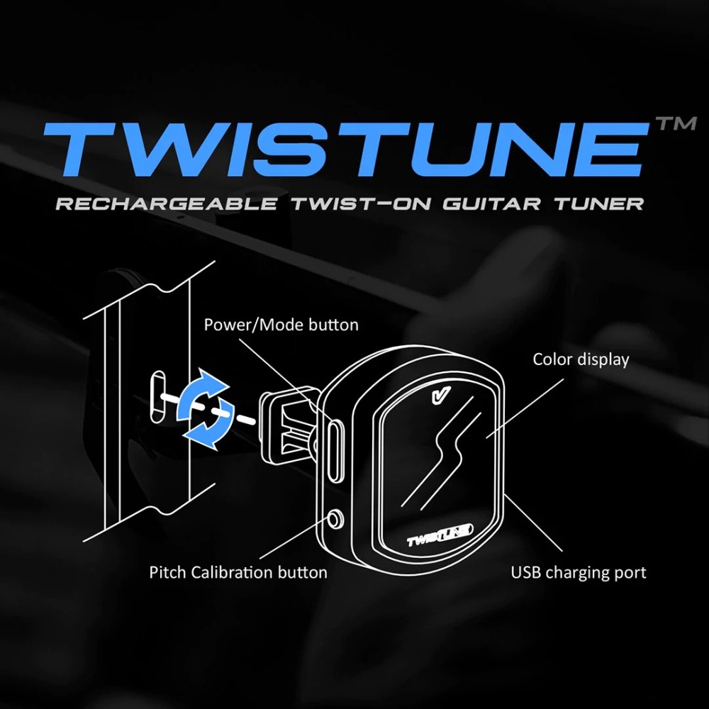 Twistune 夾式調音器-美國 GruvGear-細節圖6