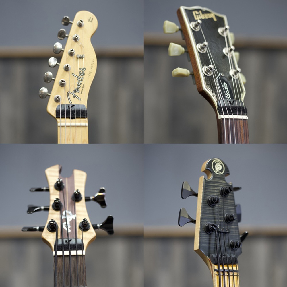 FWG-S 、FWG-M 吉他貝斯悶音弦枕-FretWedge Headstock Dampene -GruvGear-細節圖3