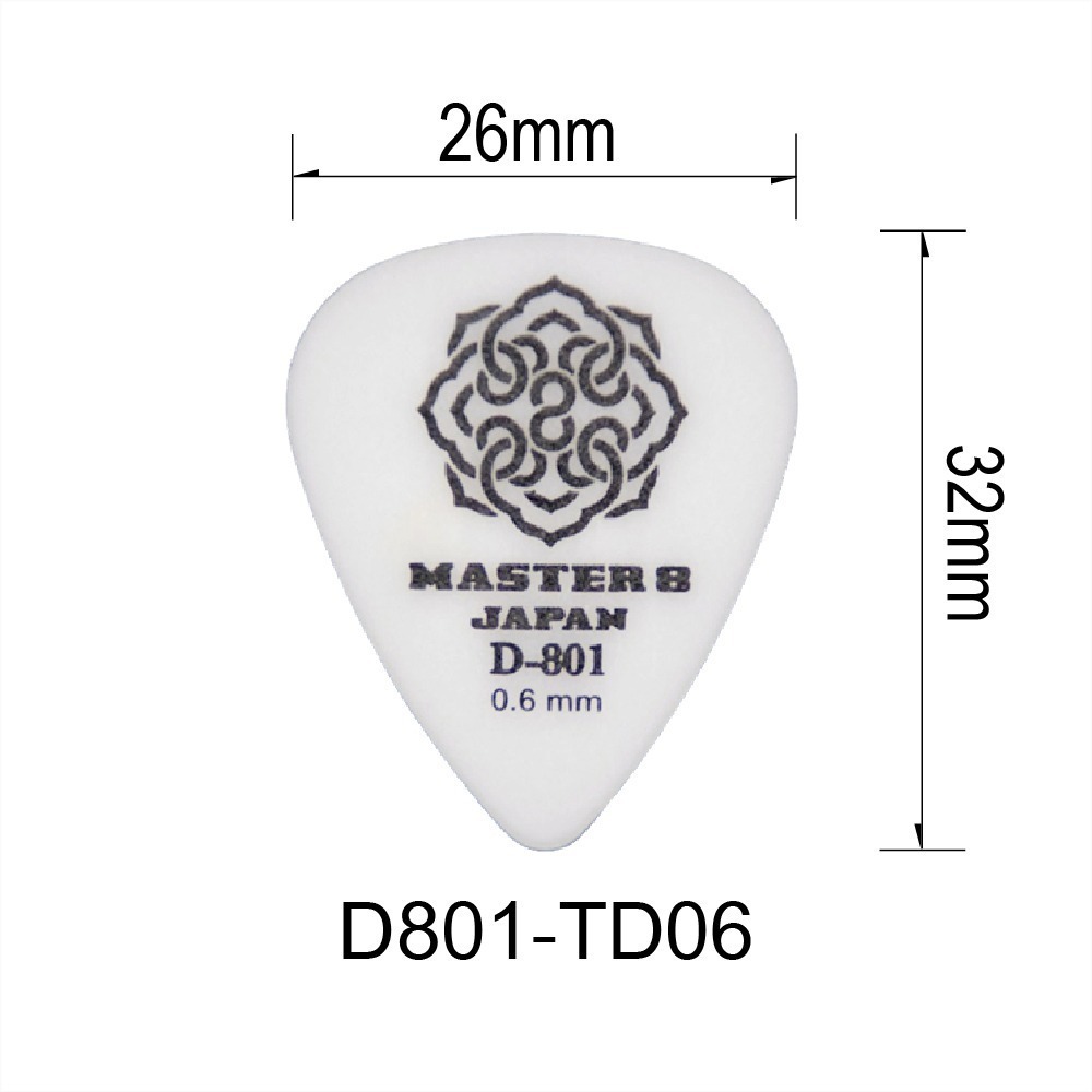 D801-TD 淚滴型- 吉他匹克PICK - 日本製 Master8-細節圖3