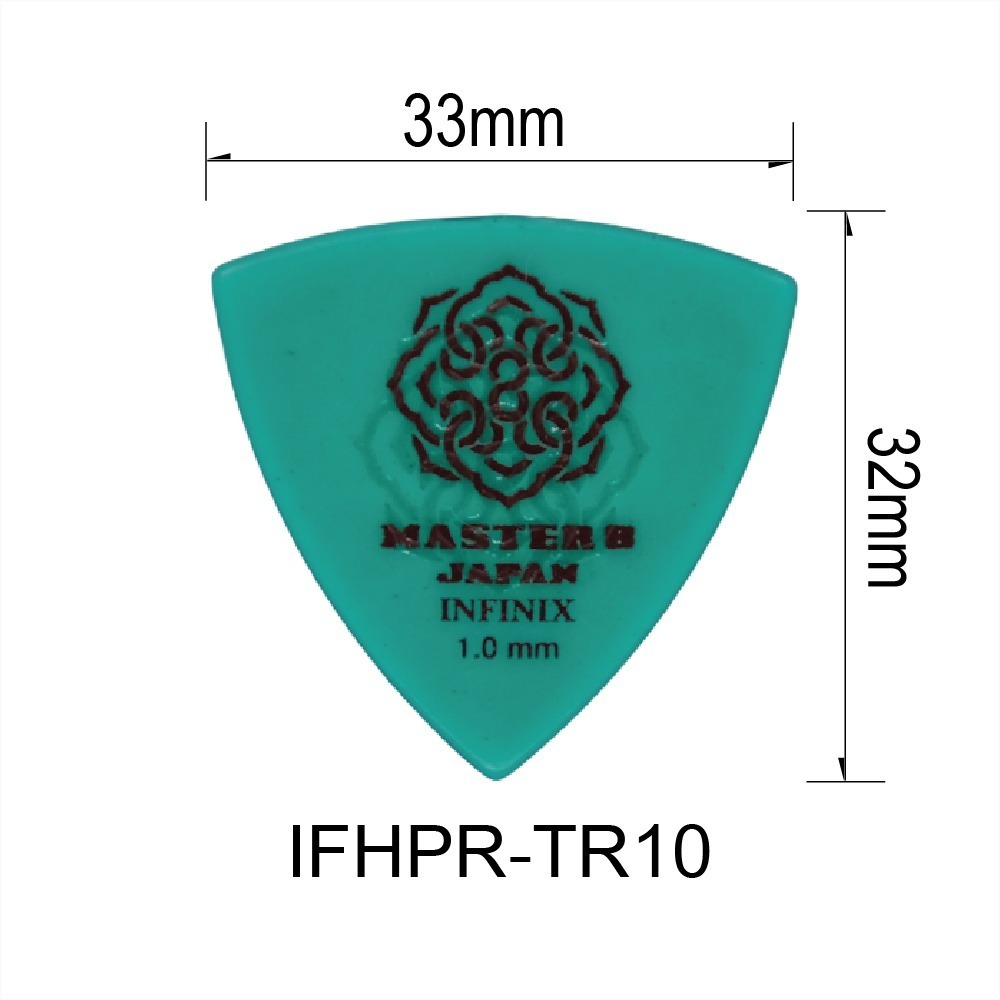 INFINIX Hard Polish橡膠防滑TR三角型 -吉他匹克PICK - 日本Master8-細節圖7