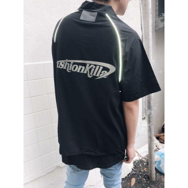 KILLASYSTEM  18ss 運動 POLO衫 3M反光 店內價【PS中壢】-細節圖2