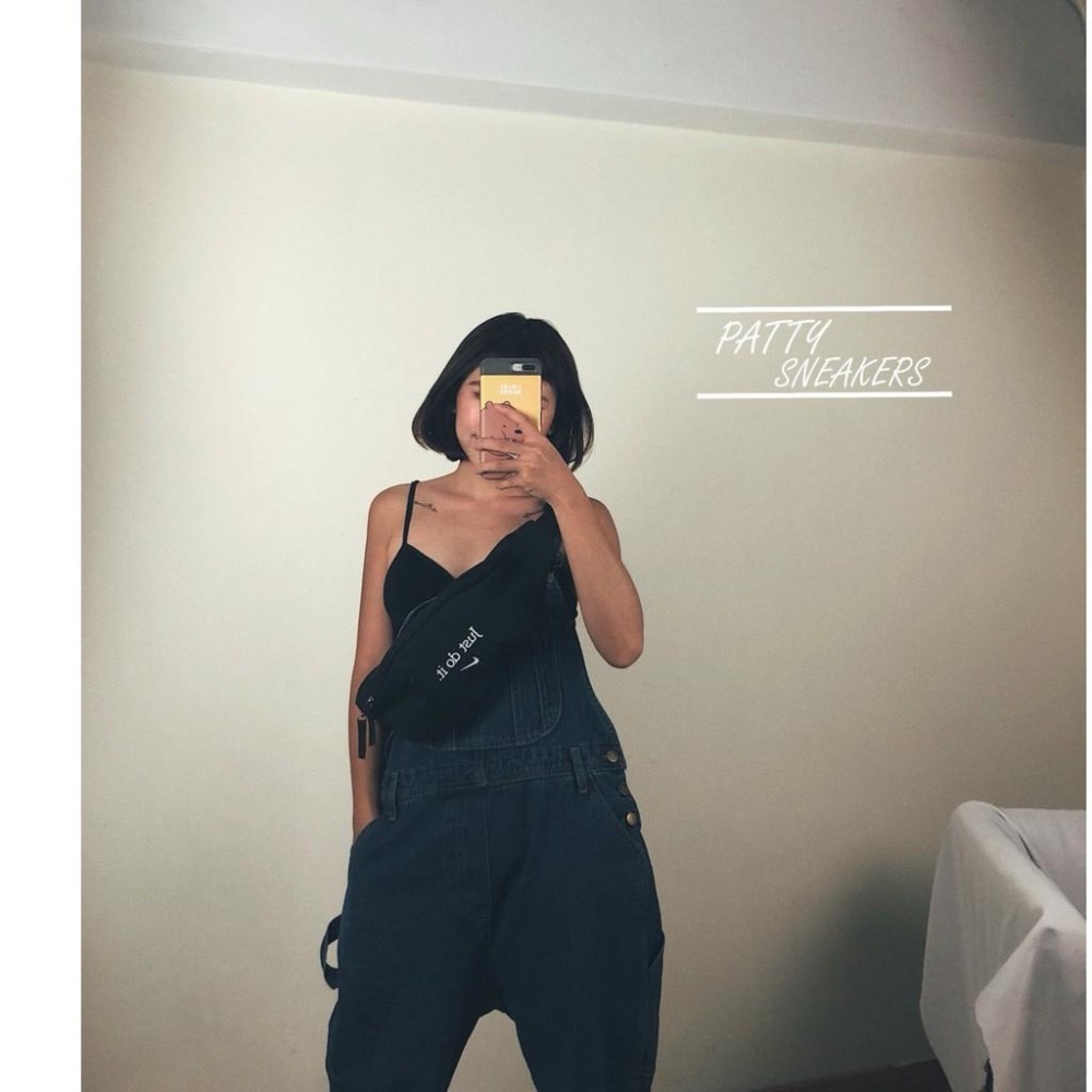 NIKE 腰包 斜背包 肩背包 刺繡 JUST DO IT LOGO BAG 黑色  BA5781-010【PS中壢】-細節圖2