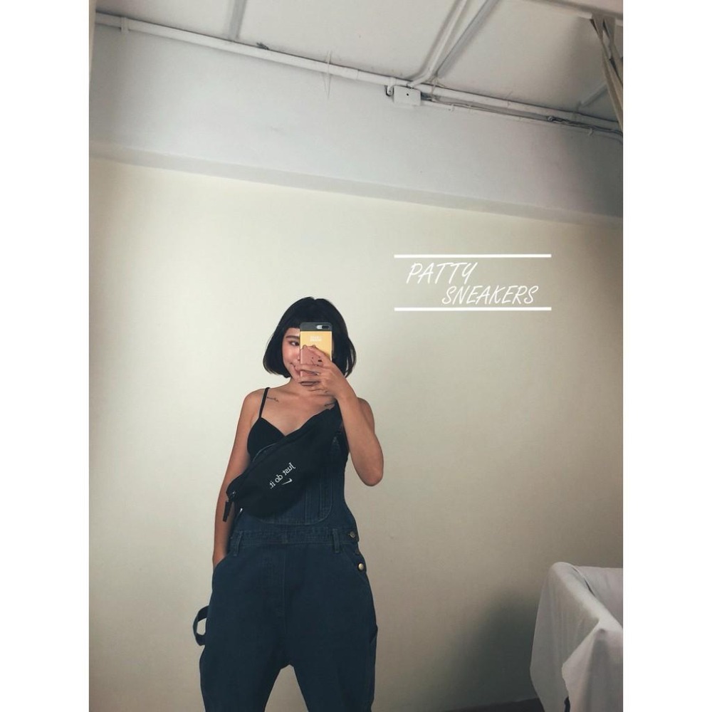 NIKE 腰包 斜背包 肩背包 刺繡 JUST DO IT LOGO BAG 黑色  BA5781-010【PS中壢】-細節圖4