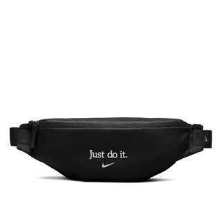 NIKE 腰包 斜背包 肩背包 刺繡 JUST DO IT LOGO BAG 黑色  BA5781-010【PS中壢】-規格圖9