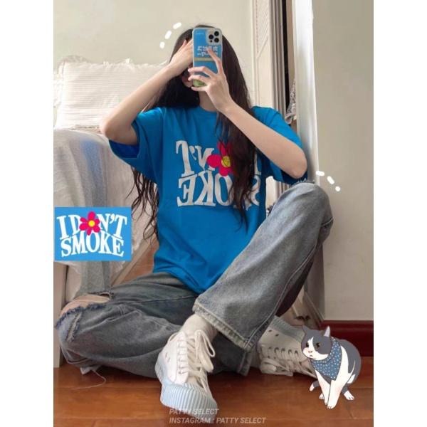 DONSMOKE LOGO 花卉 短袖 TEE 短T【PS中壢】-細節圖5