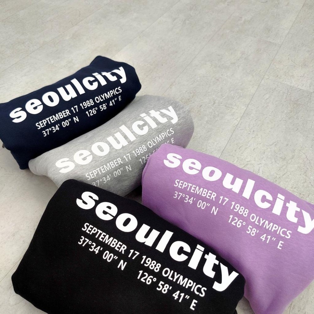 Seoulcity Word Hoodie火焰地球 帽踢 帽T【PS中壢】-細節圖3