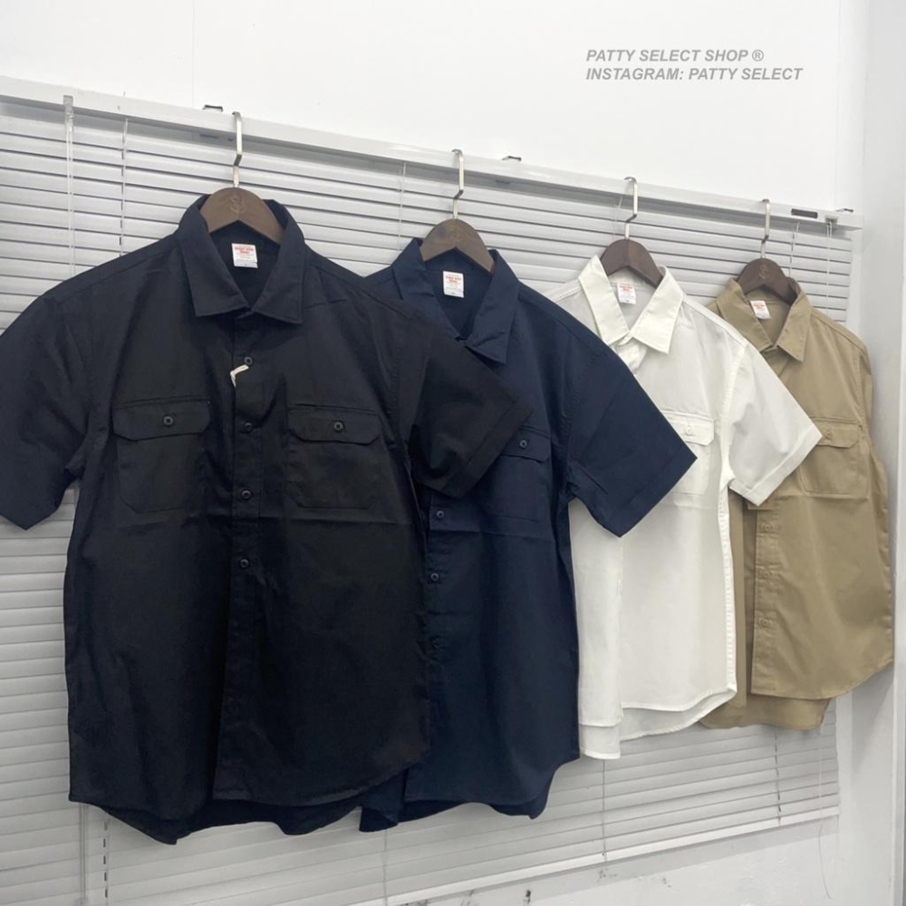 United Athle 工裝襯衫 古巴領 開襟 單口袋  雙口袋 短袖【PS中壢】-細節圖2