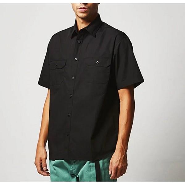 United Athle 工裝襯衫 古巴領 開襟 單口袋  雙口袋 短袖【PS中壢】-細節圖4