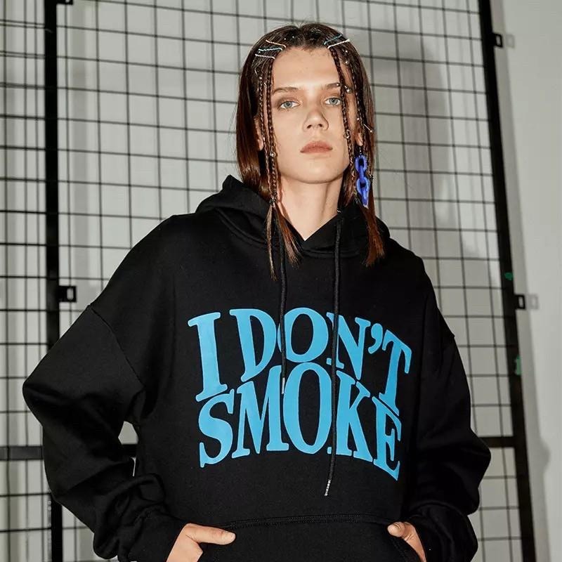 DONSMOKE 基本款 logo 帽T【PS中壢】-細節圖9