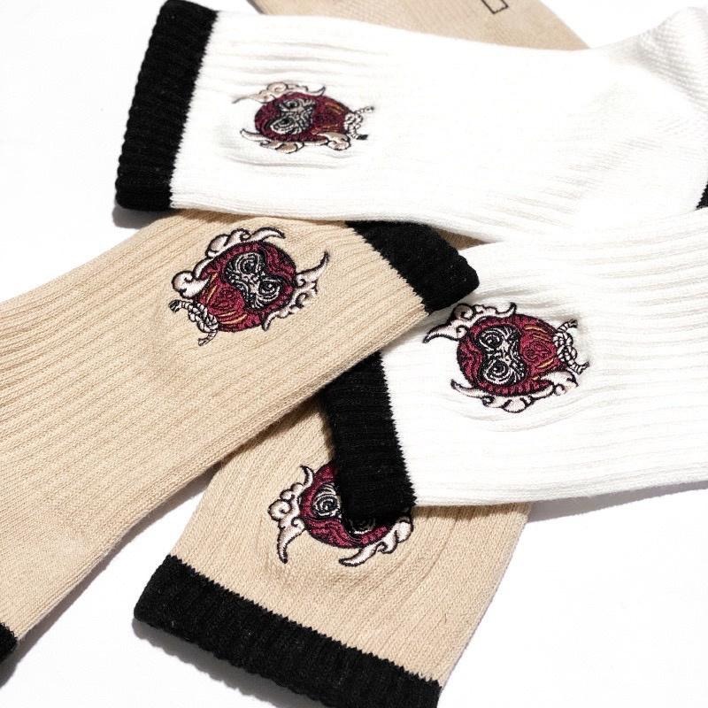 BEST FOOT FRIEND /BFF襪 DARUMA 達摩不倒翁 長襪【PS中壢】-細節圖4