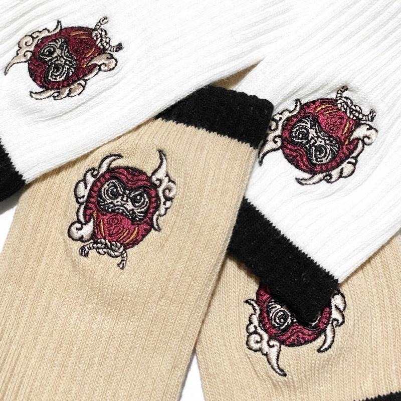 BEST FOOT FRIEND /BFF襪 DARUMA 達摩不倒翁 長襪【PS中壢】-細節圖5