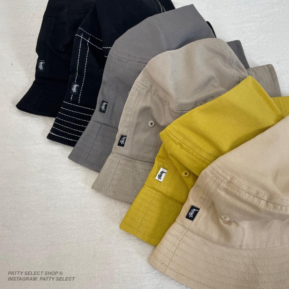 STUSSY 基本 草寫 LOGO 毛絨 漁夫帽 毛帽【PS中壢】-細節圖3