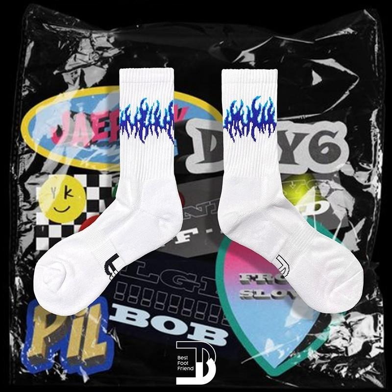 BEST FOOT FRIEND /BFF襪  火焰 十字架 Holy Cross 長襪 綜合賣場【PS中壢】-細節圖3