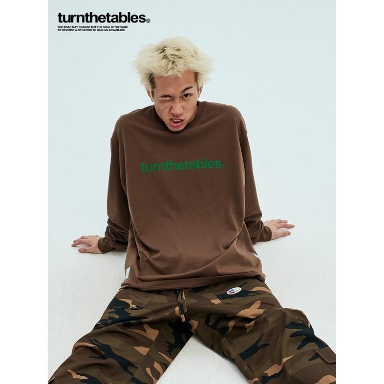 Turnthetables 260克 正面 LOGO 日系 復古 長袖 長T 店內價 【PS中壢】-細節圖4