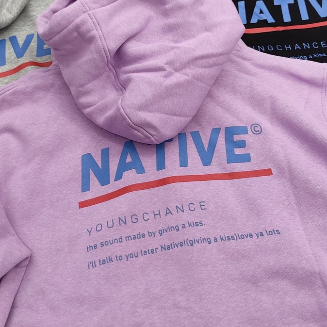 NATIVE RED LINE HOODIE 帽踢 帽t【PS中壢】-規格圖3