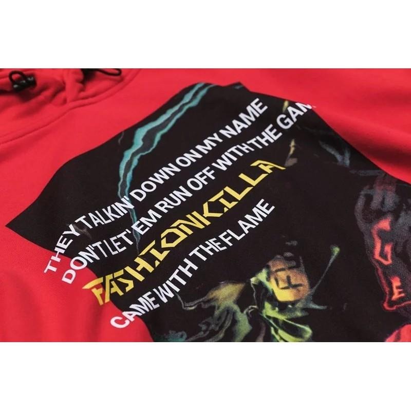 KILLASYSTEM  18F/W FLAME STITCH HOODIE 帽T 長袖 店內價 【PS中壢】-細節圖7