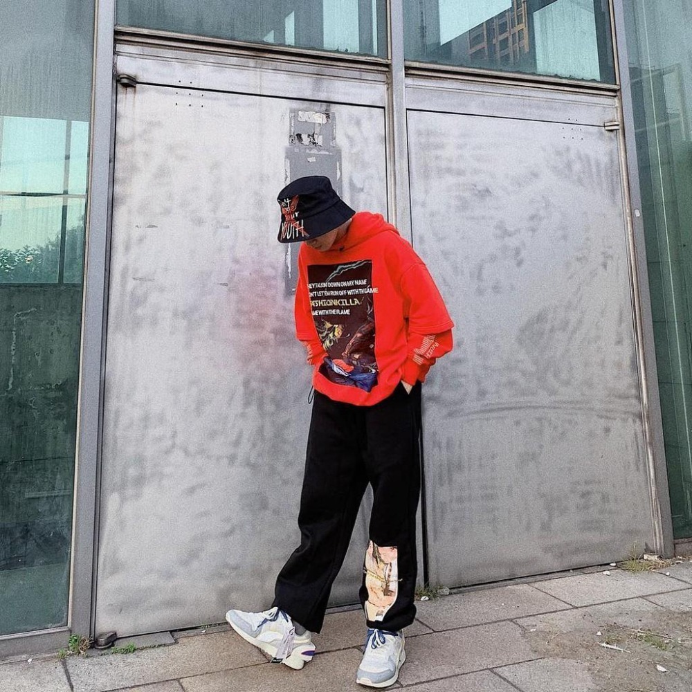 KILLASYSTEM  18F/W FLAME STITCH HOODIE 帽T 長袖 店內價 【PS中壢】-細節圖2