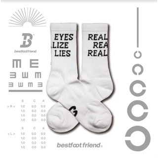 BEST FOOT FRIEND /BFF襪 Real eyes 好眼力 長襪【PS中壢】-規格圖1