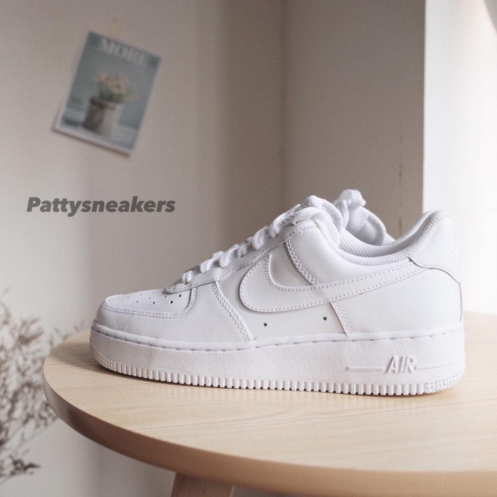 NIKE AIR FORCE 1 LOW 全白 低筒 大童 男女款 315122 cw2288【PS中壢】-細節圖3