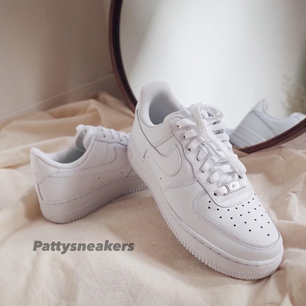 NIKE AIR FORCE 1 LOW 全白 低筒 大童 男女款 315122 cw2288【PS中壢】-細節圖4