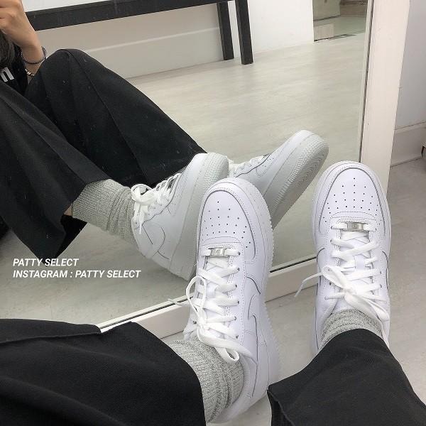 NIKE AIR FORCE 1 LOW 全白 低筒 大童 男女款 315122 cw2288【PS中壢】-細節圖6