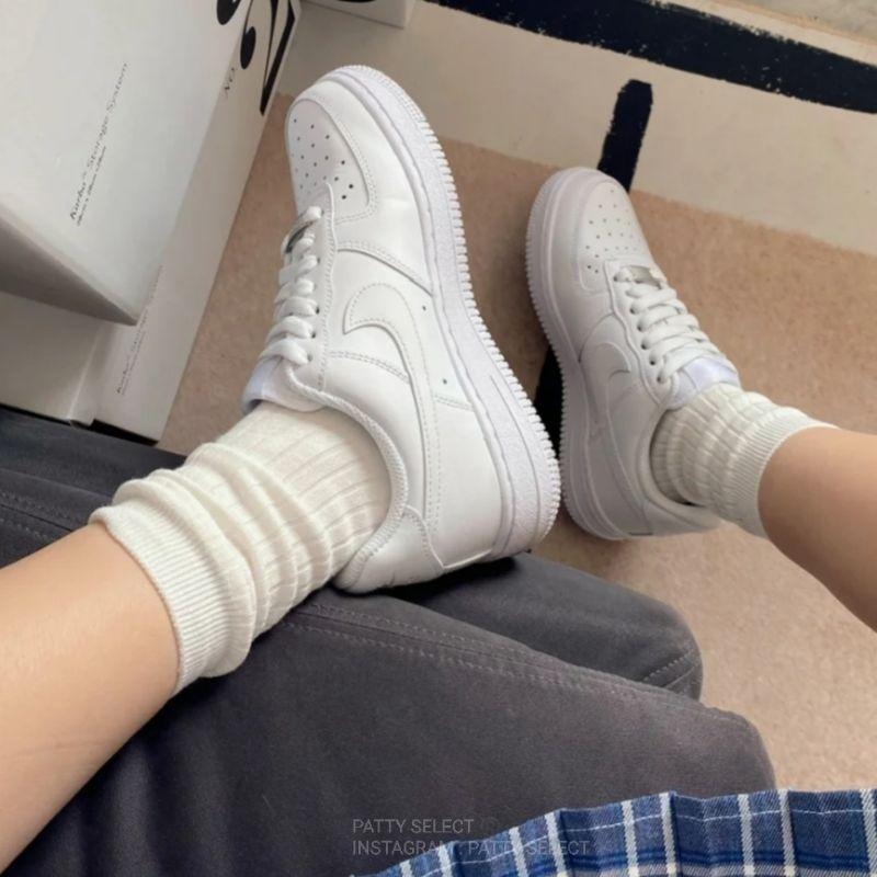 NIKE AIR FORCE 1 LOW 全白 低筒 大童 男女款 315122 cw2288【PS中壢】-細節圖8