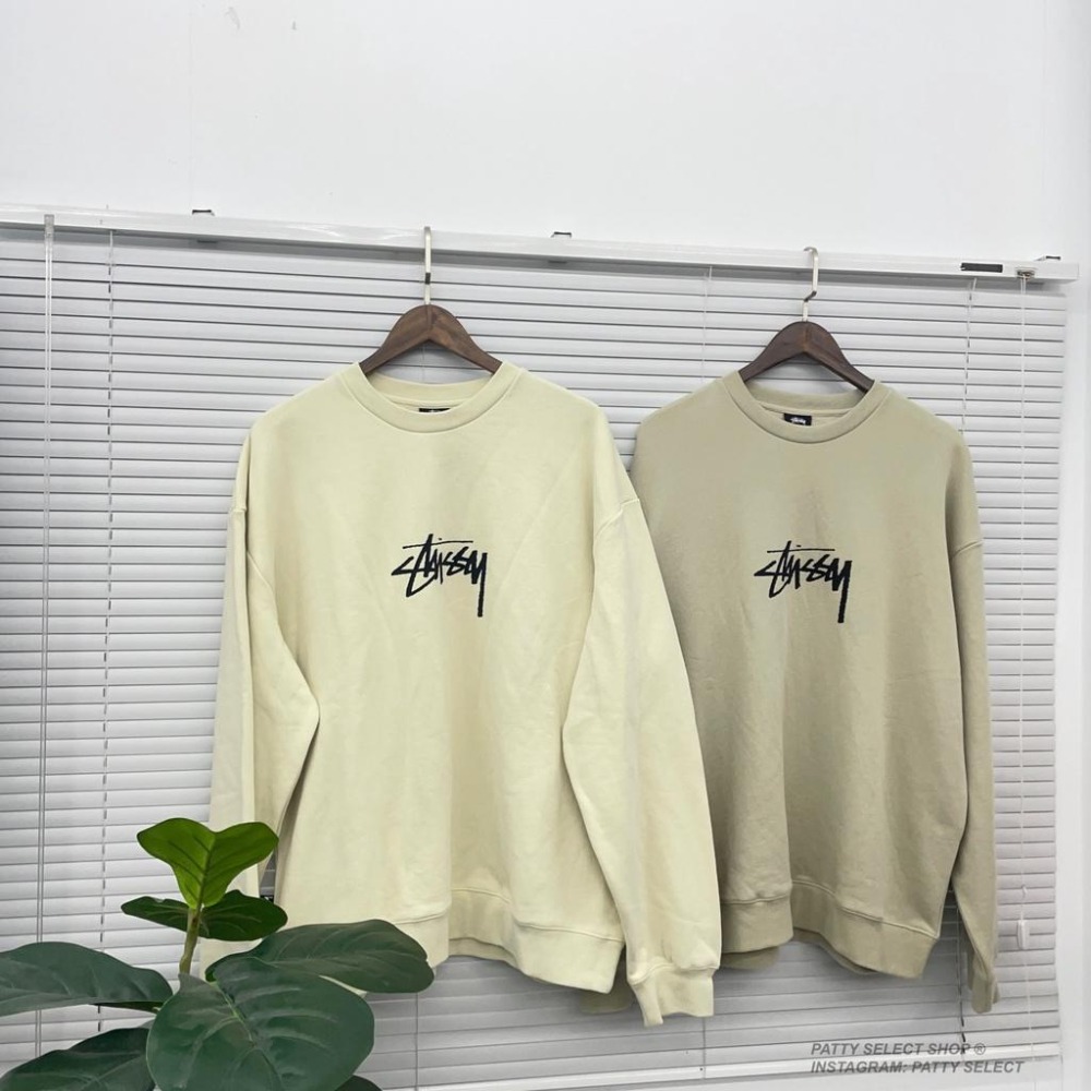Stussy Original stock 正面LOGO 大學T 內刷毛 大學踢 澳洲代購【PS中壢】-細節圖2