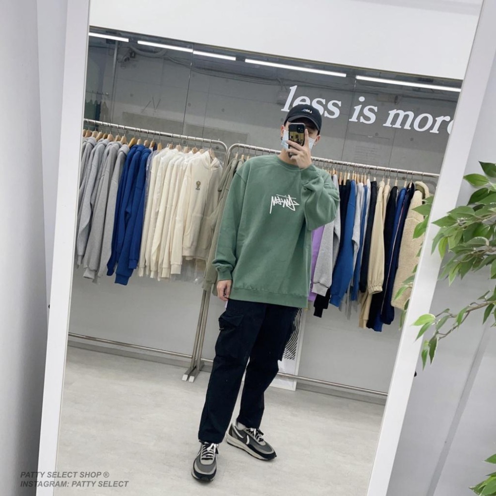 Stussy Original stock 正面LOGO 大學T 內刷毛 大學踢 澳洲代購【PS中壢】-細節圖4