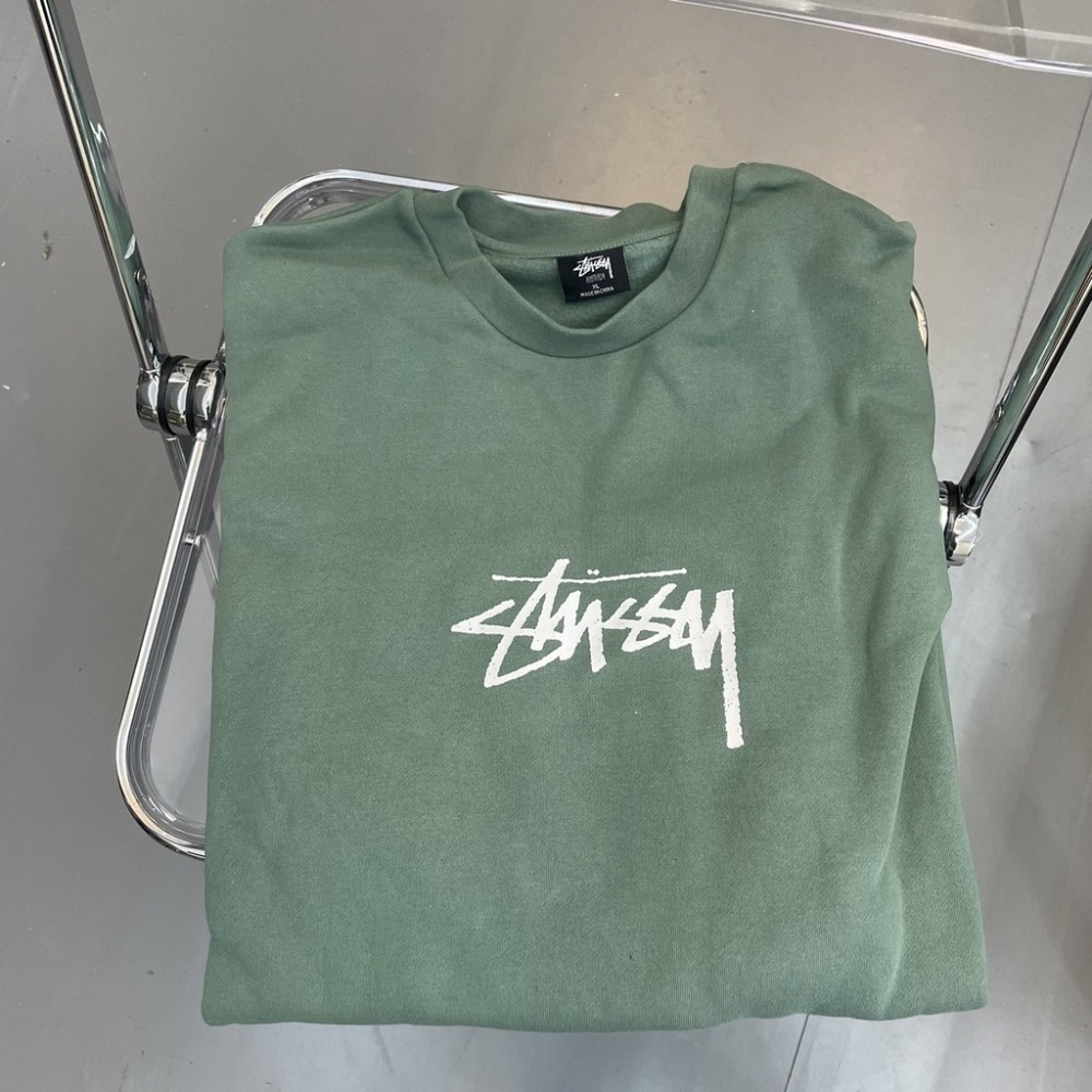 Stussy Original stock 正面LOGO 大學T 內刷毛 大學踢 澳洲代購【PS中壢】-規格圖5