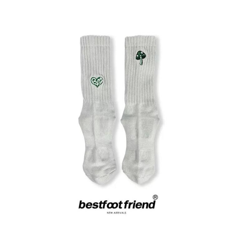 BEST FOOT FRIEND /BFF襪 Mushroom Love 蘑菇 長襪【PS中壢】-細節圖4