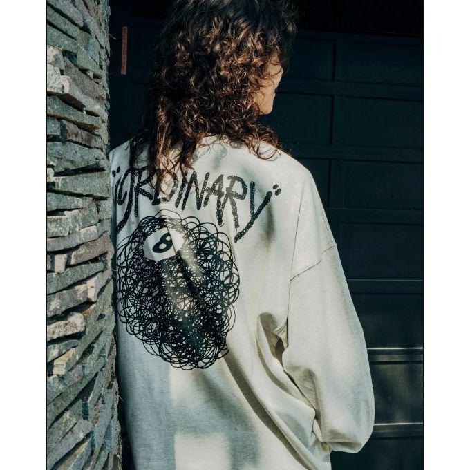 ORDINARY 美式 素描 蠟筆 8號球 長袖 長T 長踢 【PS中壢】-細節圖3