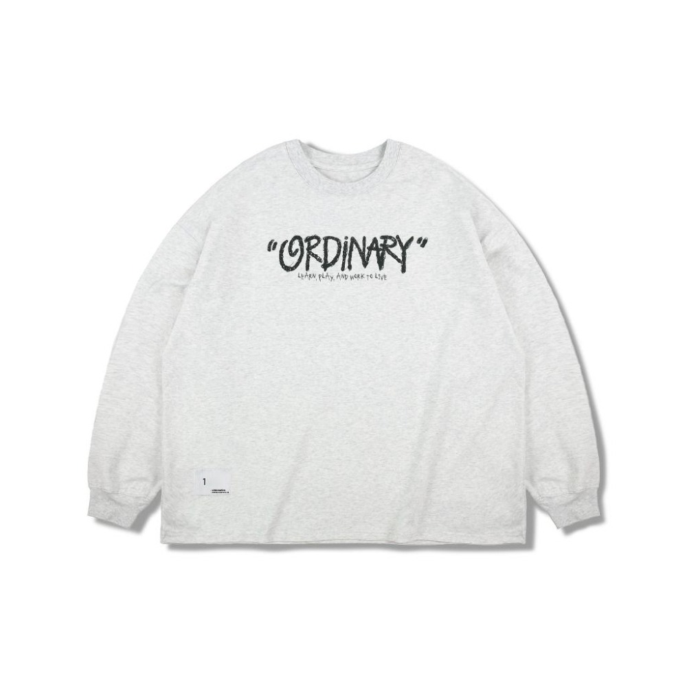 ORDINARY 美式 素描 蠟筆 8號球 長袖 長T 長踢 【PS中壢】-細節圖6