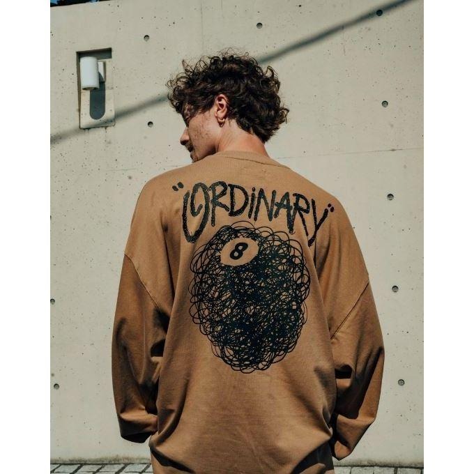 ORDINARY 美式 素描 蠟筆 8號球 長袖 長T 長踢 店內價 【PS中壢】-細節圖4