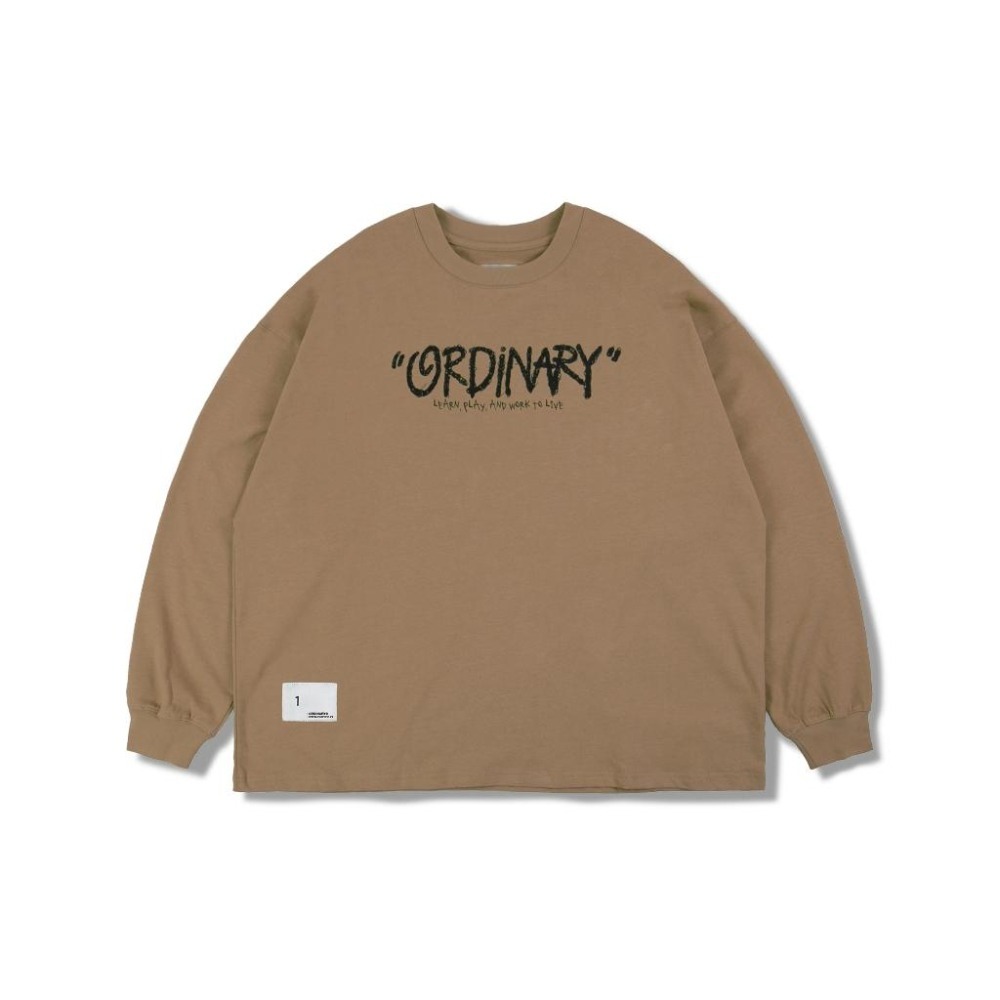 ORDINARY 美式 素描 蠟筆 8號球 長袖 長T 長踢 店內價 【PS中壢】-細節圖7