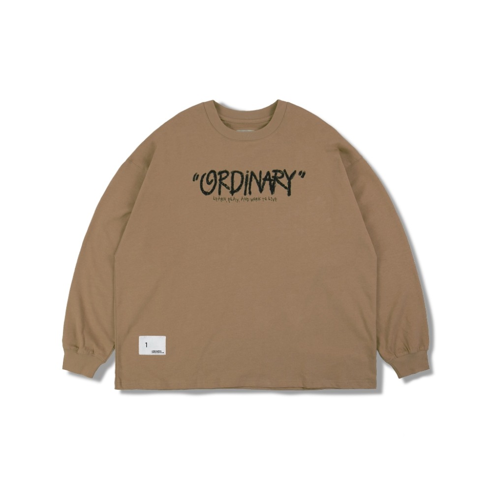 ORDINARY 美式 素描 蠟筆 8號球 長袖 長T 長踢 【PS中壢】-規格圖8