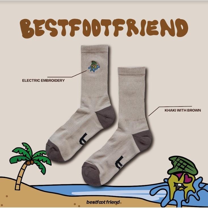 BEST FOOT FRIEND /BFF襪 ICE CREAM MAN 冰淇淋人 長襪【PS中壢】-細節圖2