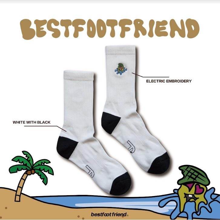 BEST FOOT FRIEND /BFF襪 ICE CREAM MAN 冰淇淋人 長襪【PS中壢】-細節圖6