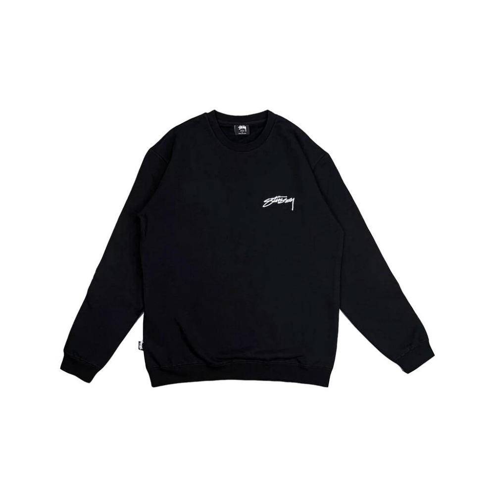STUSSY CREW NECK 背面大LOGO 草寫 大學T 澳洲代購【PS中壢】-細節圖2