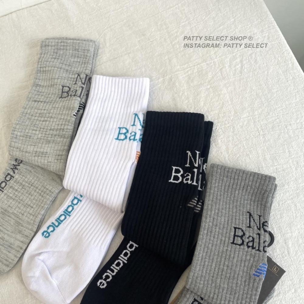 NB Socks NEW BALANCE 襪子 運動襪 運動長襪 中長襪 刺繡 長襪 現貨【PS中壢】-細節圖3