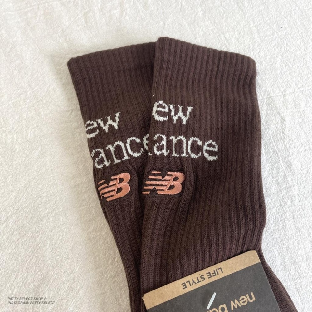 NB Socks NEW BALANCE 襪子 運動襪 運動長襪 中長襪 刺繡 長襪 現貨【PS中壢】-細節圖7