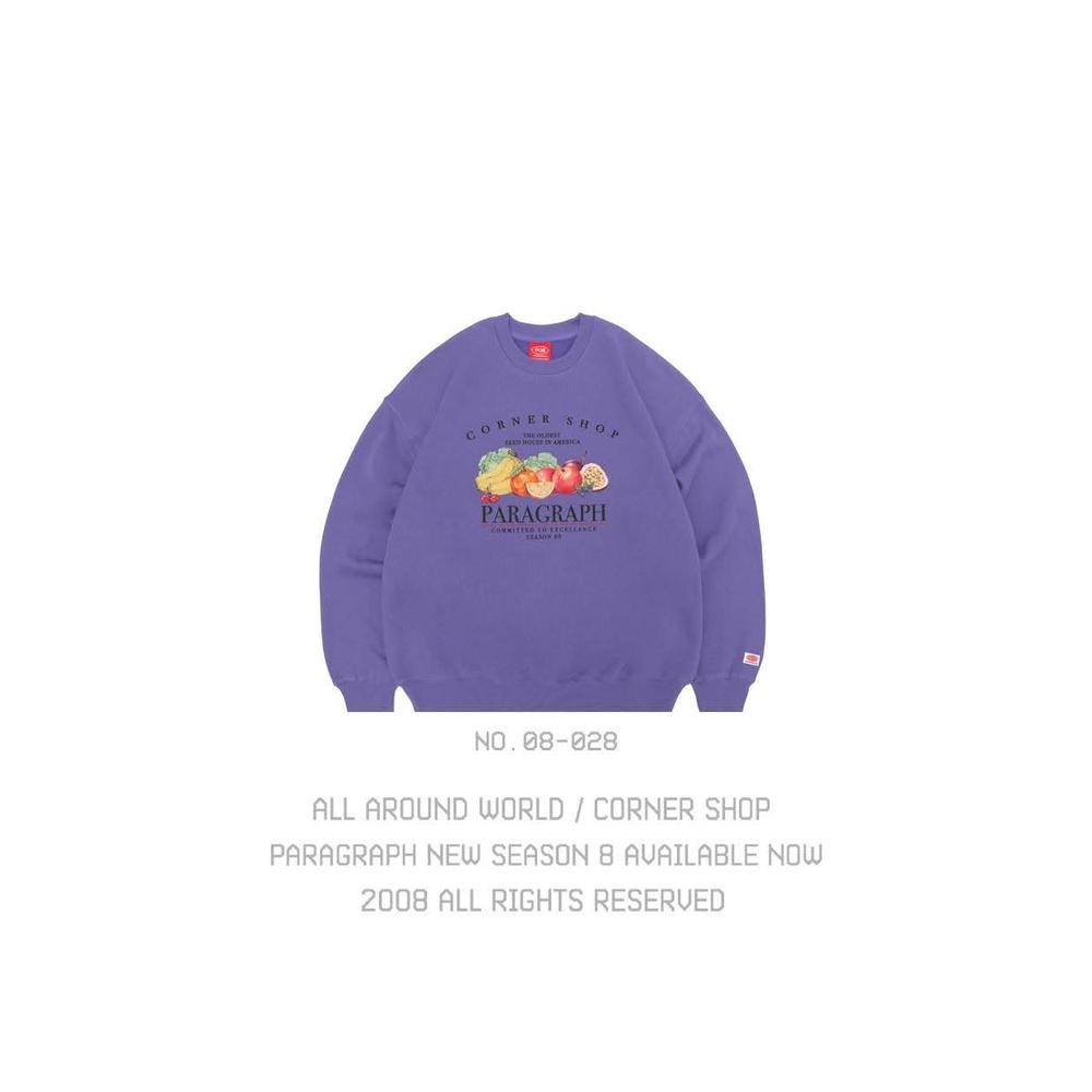 Paragraph SEASON8 NO.28 CORNER SHOP 水果 大學T【PS中壢】-細節圖5