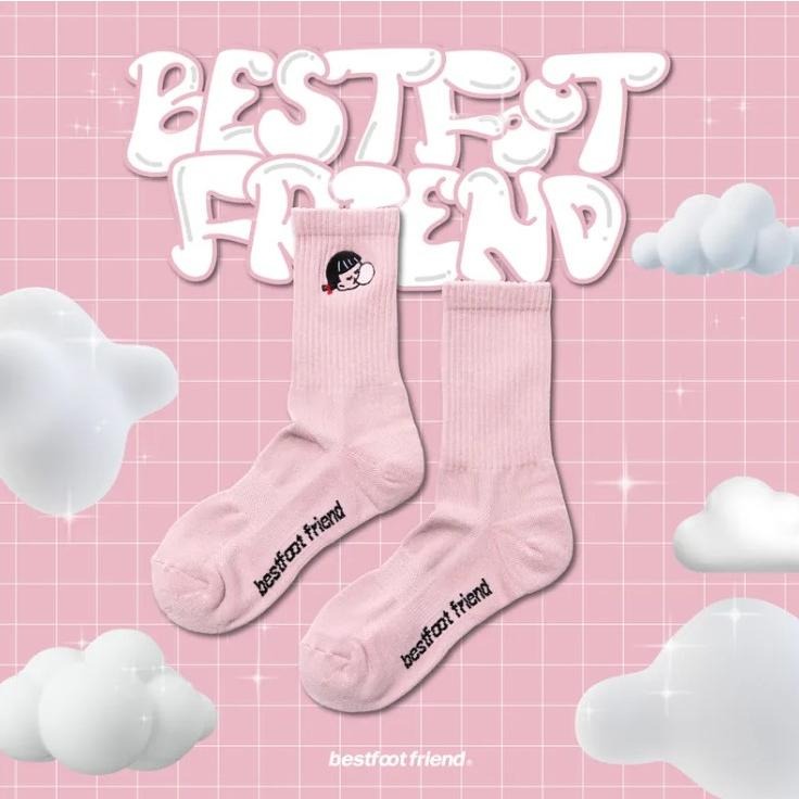 BEST FOOT FRIEND /BFF襪  Bubble Gum Girl 口香糖女孩 長襪 【PS中壢】-細節圖4