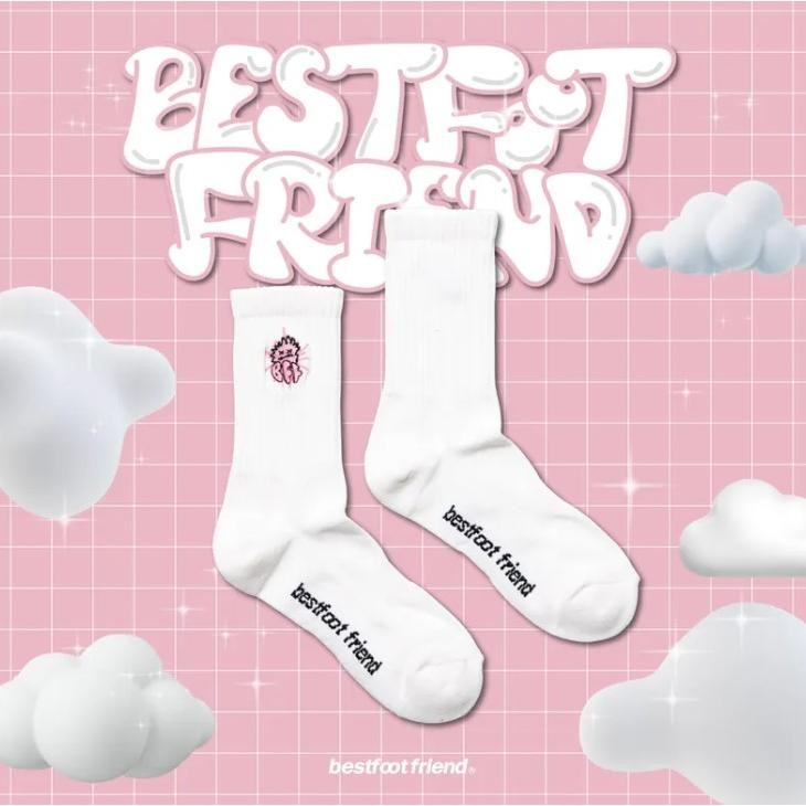 BEST FOOT FRIEND /BFF襪  Bubble Gum Girl 口香糖女孩 長襪 【PS中壢】-細節圖5