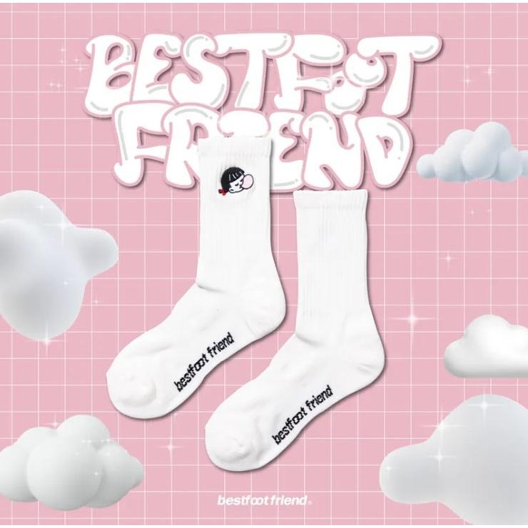 BEST FOOT FRIEND /BFF襪  Bubble Gum Girl 口香糖女孩 長襪 【PS中壢】-細節圖6