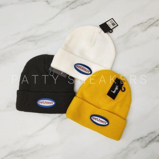 Stussy  beanie 徽章毛帽【PS中壢】-細節圖6