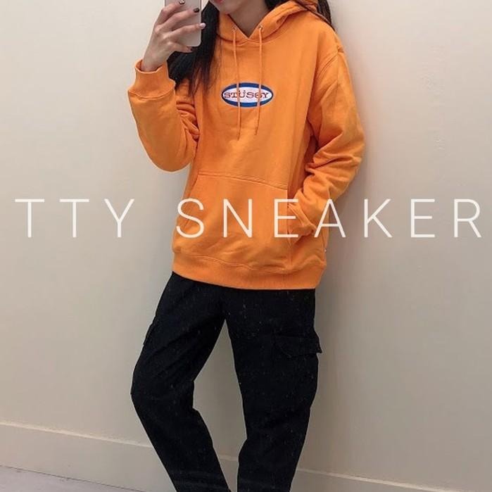 STUSSY 刺繡 圓形LOGO 帽T 四色 帽TEE 內刷毛【PS中壢】-細節圖4