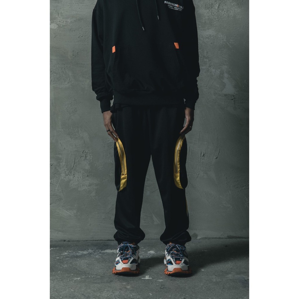 KILLASYSTEM  18F/W 3D POCKETS TRACK PANTS 店內價 【PS中壢】-規格圖1