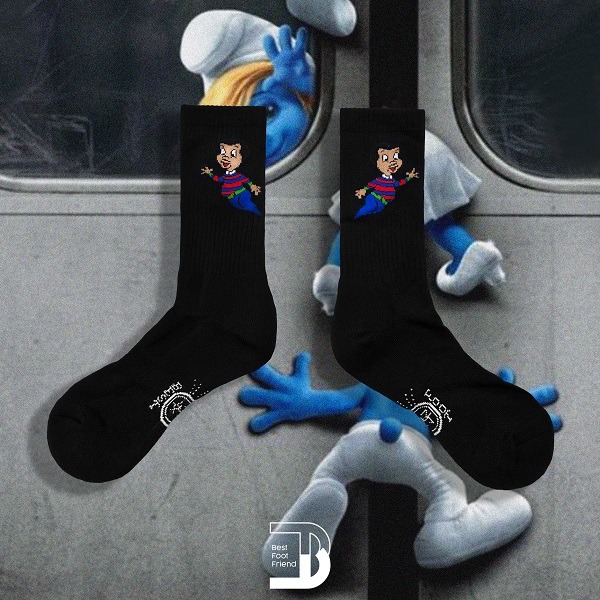 BEST FOOT FRIEND /BFF襪 ELF 小精靈 長襪【PS中壢】-規格圖1