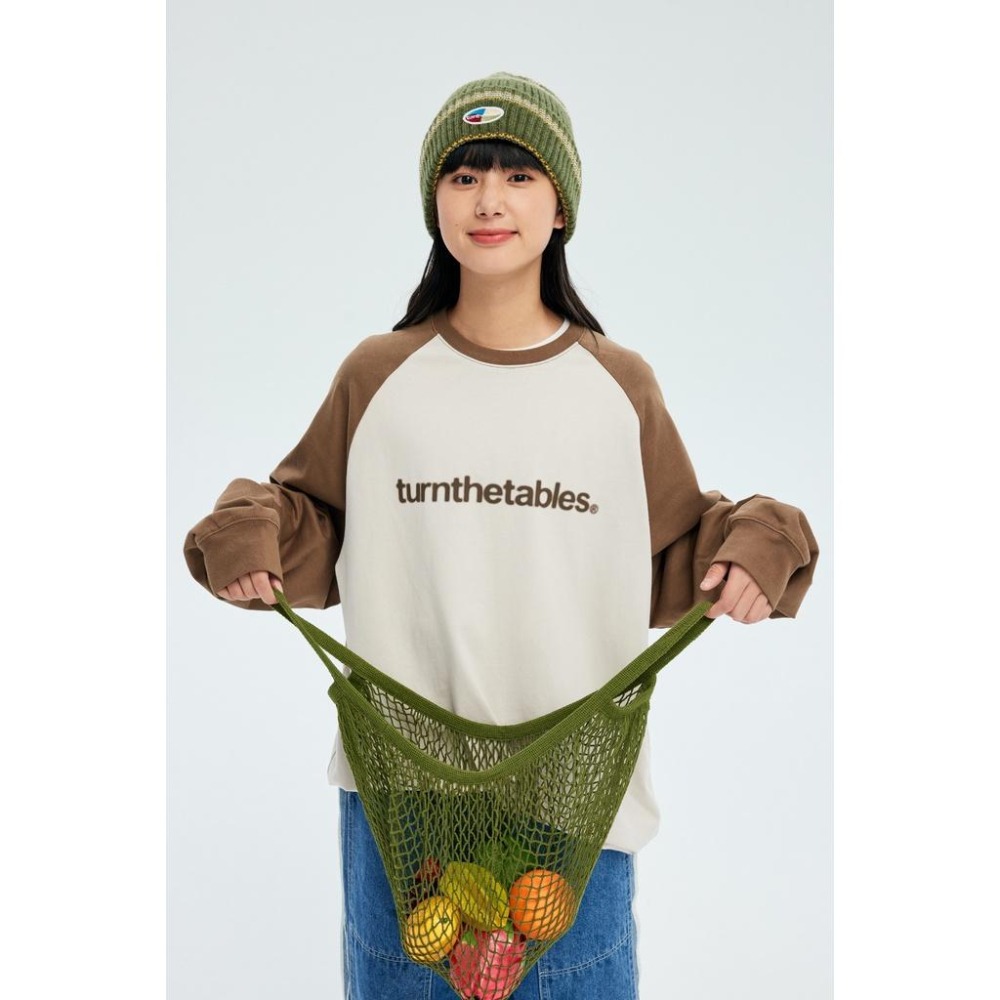 Turnthetables 拼接 撞色 棒球 撞色 長袖 長TEE 長T  店內價 【PS中壢】-細節圖4